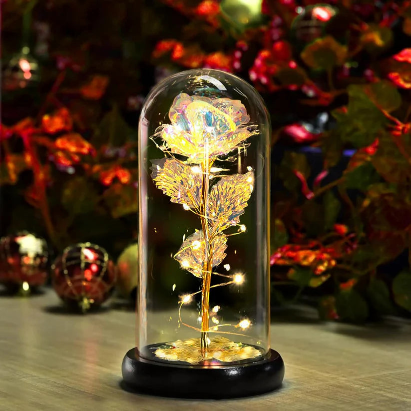 Cinderella Rose™ - Led Glass Dome | Valentine’s Day Special
