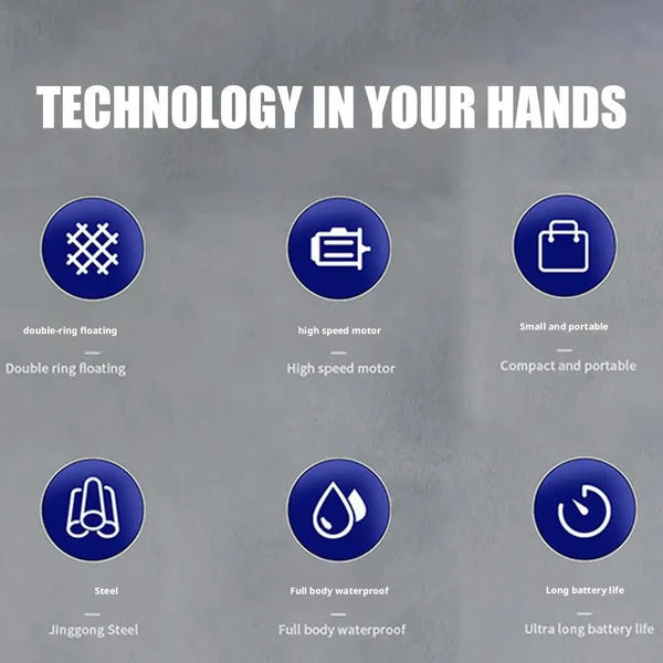 Mini Double Head Electric Shaver