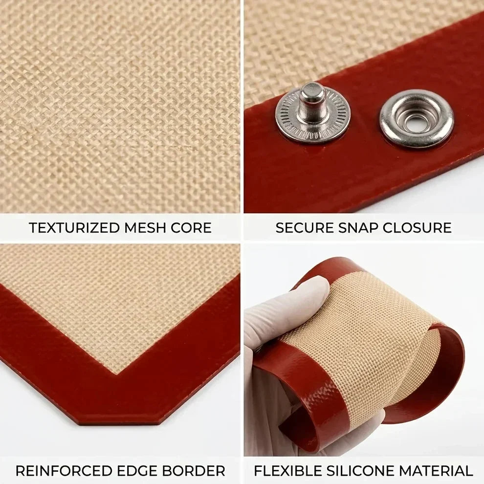 Reusable Non-Stick Baking & Roasting Mat (2 Pcs)