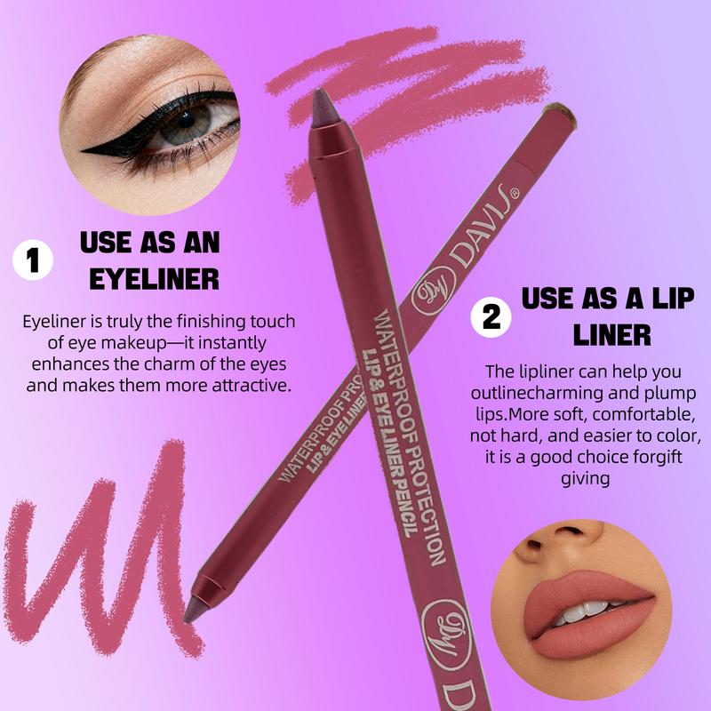 12 Color Eyeliner Pencil