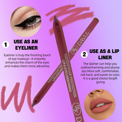 12 Color Eyeliner Pencil