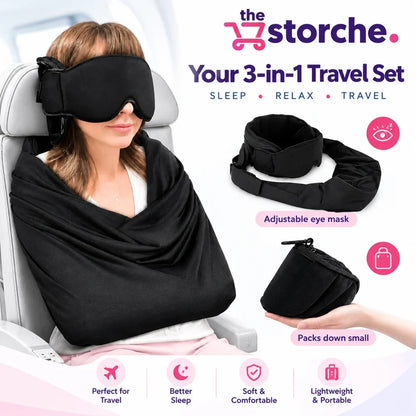 3-in-1 Travel Comfort Sleep Set