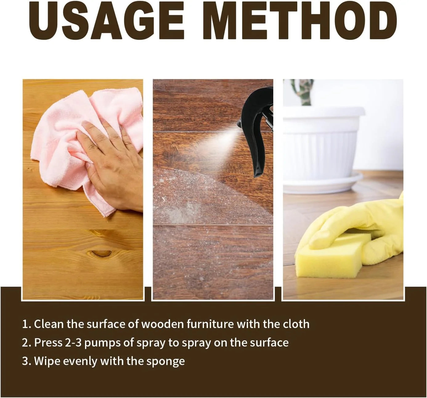 Woodora™ Beeswax Furniture Polish Spray