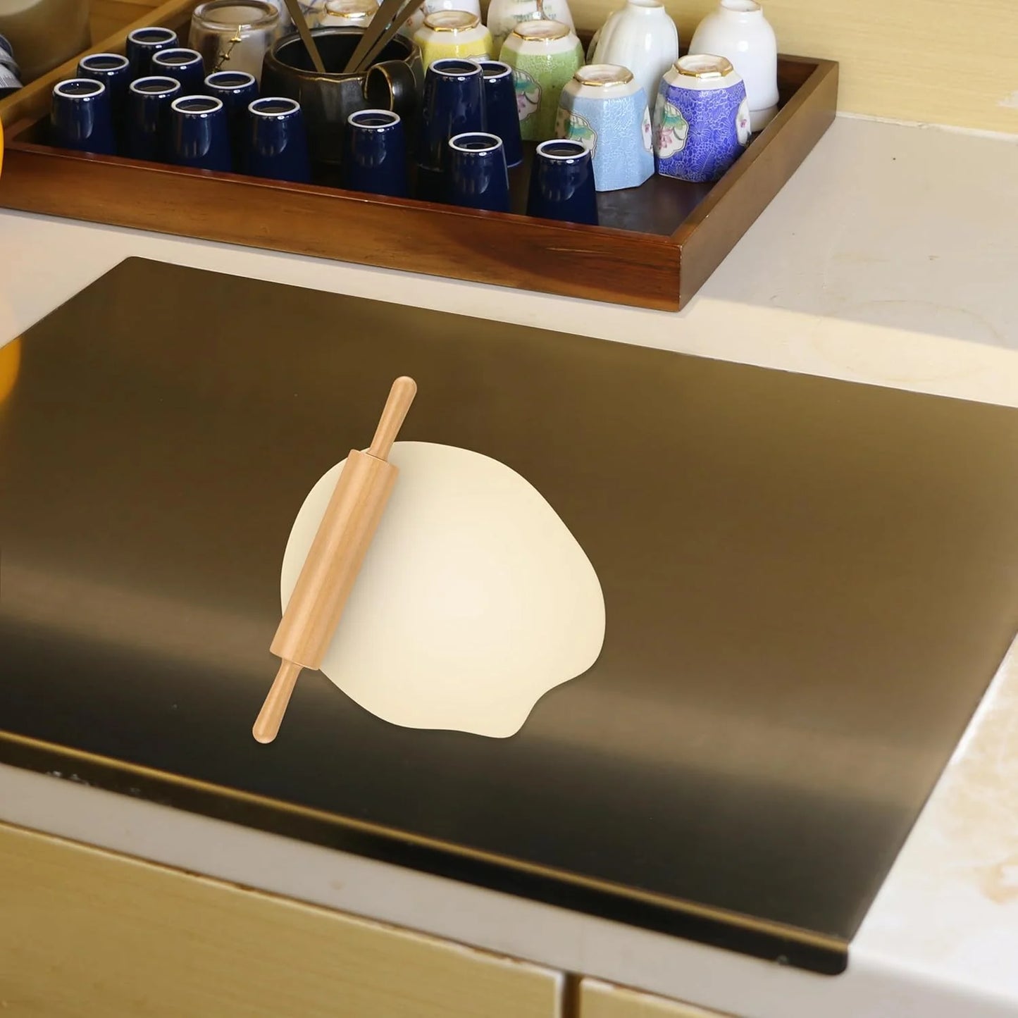 Stainless Steel Cutting & Kneading Board | 30x30cm
