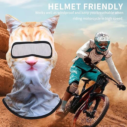 D Animal Face Ski Balaclava
