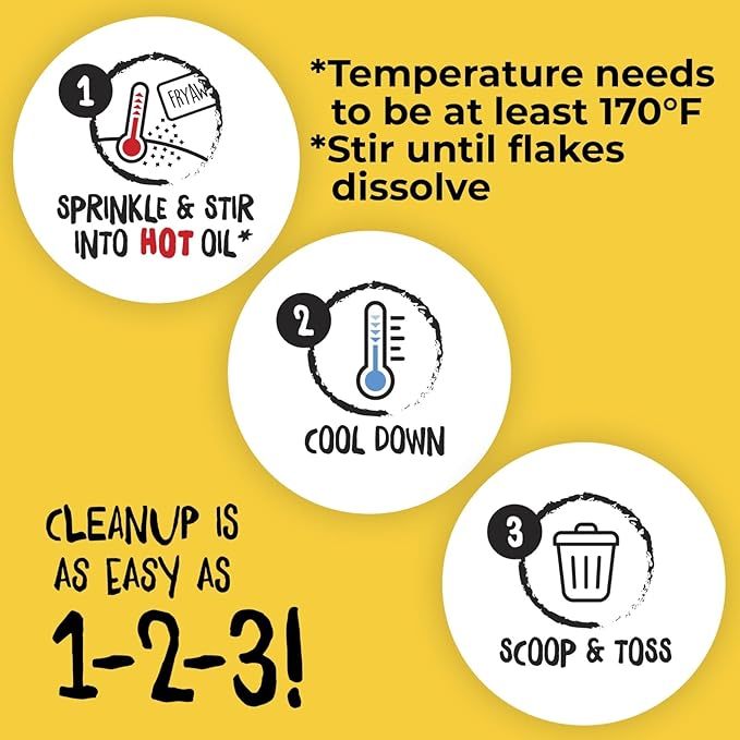 Pan Fry Cooking Oil Solidifier