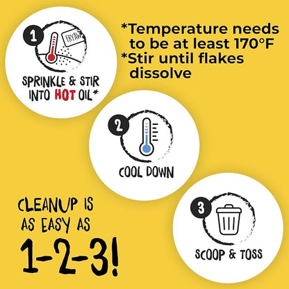 Pan Fry Cooking Oil Solidifier