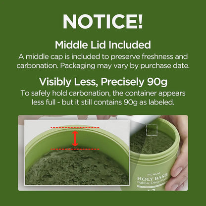 Holy Basil Bubble Deep Mask