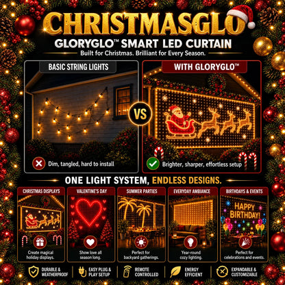 ChristmasGlo™ Smart Lights