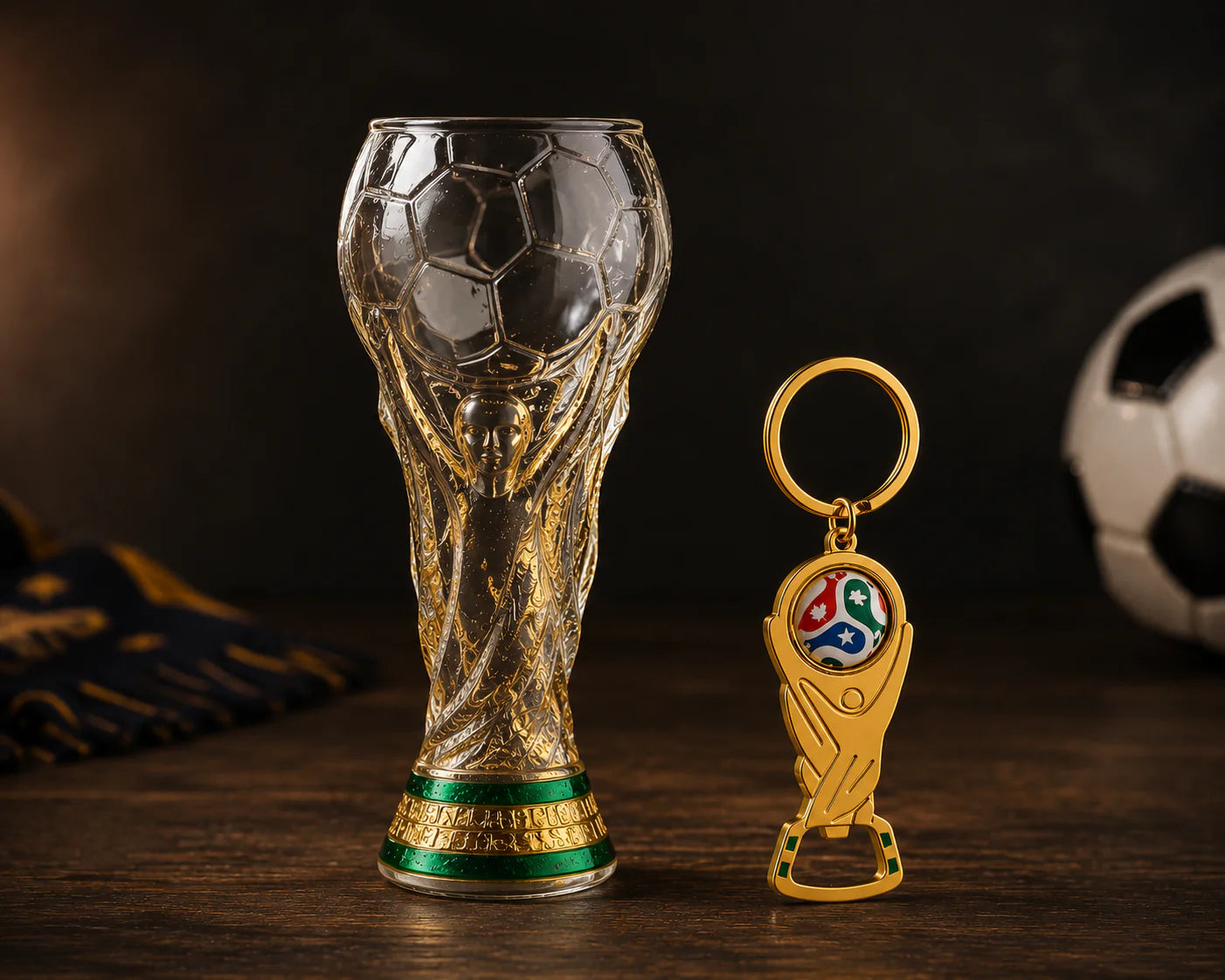 Premium 2026 Trophy Beer Glass