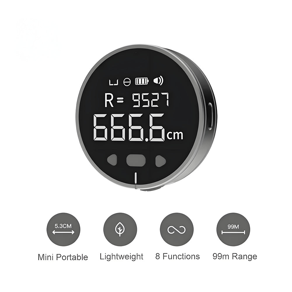 Electronic Digital Tape Measure – Accurate & Portable Measuring Tool