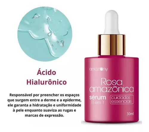 Serum Rosa Amazonica Rosa Mosqueta 100% Original