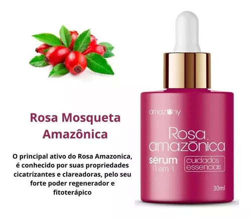 Serum Rosa Amazonica Rosa Mosqueta 100% Original