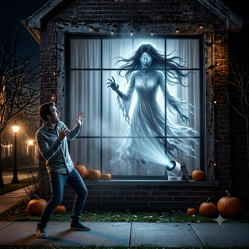 The PaneFright Projector