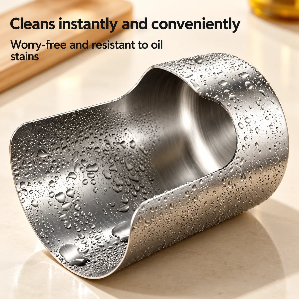 2 in 1 stainless steel spoon lid holder