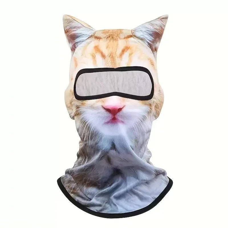 D Animal Face Ski Balaclava