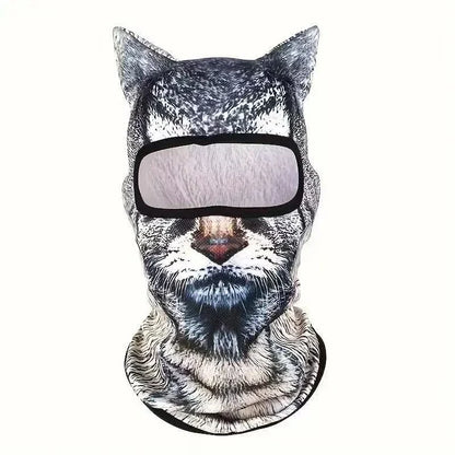 D Animal Face Ski Balaclava