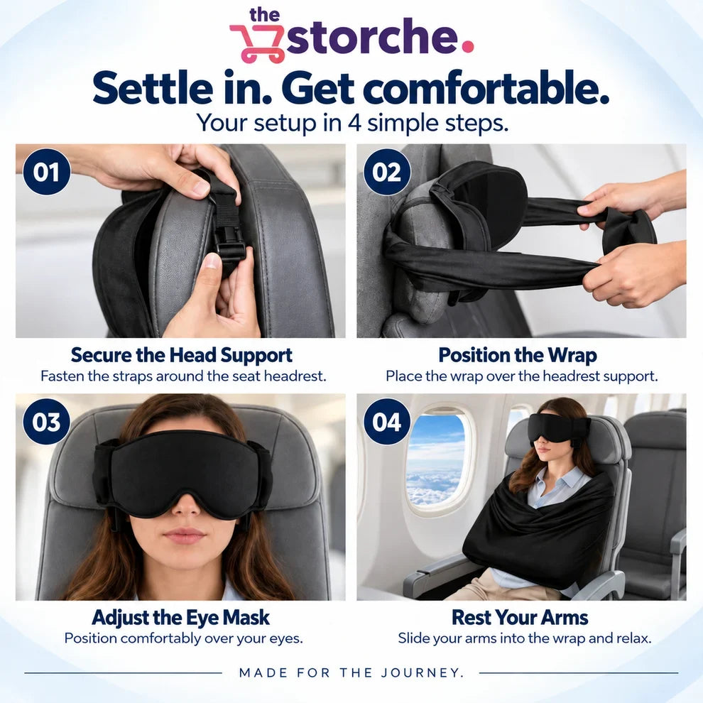 3-in-1 Travel Comfort Sleep Set