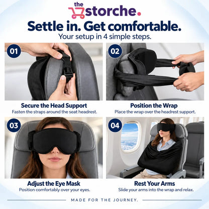 3-in-1 Travel Comfort Sleep Set
