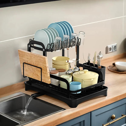 2-Tier Space-Saver Dish Rack