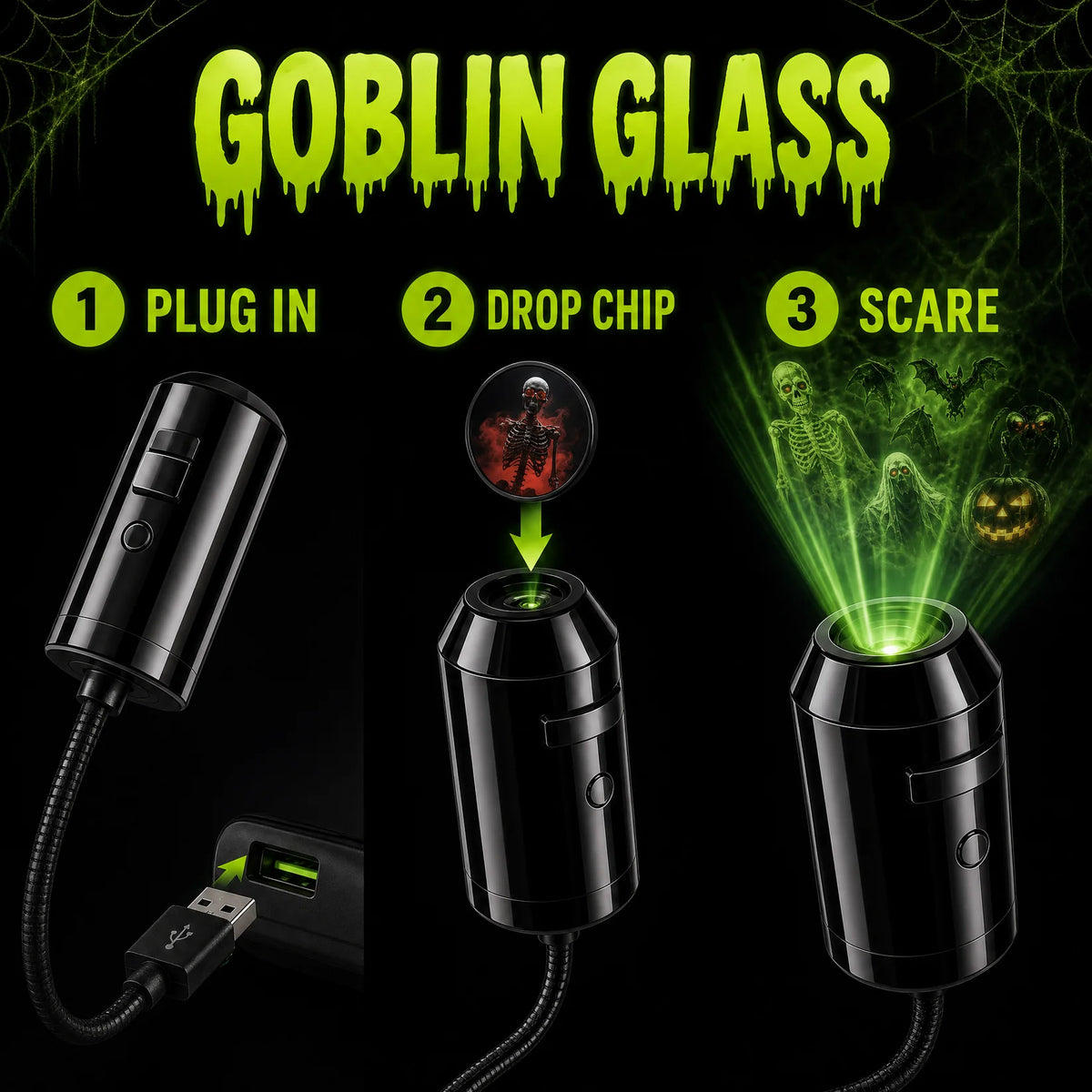 GOBLINGLASS- USB PROJECTOR