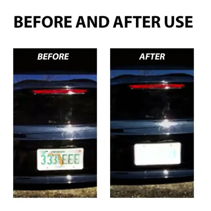 Invisible License Plate Protection Spray